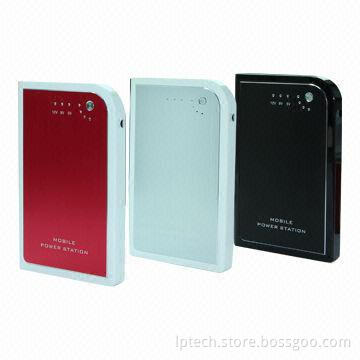 12,000mAh High-capacity Potable Power Bank Chargers with Double USB 5/9/12V Output Voltage